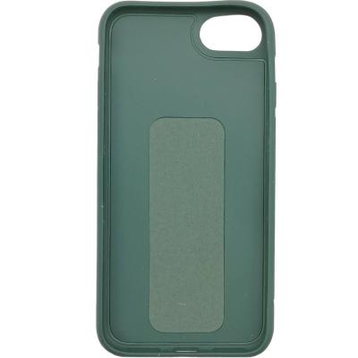 Чехол-накладка, подставка с магнитом iPhone 7/8/SE2, More choice STAND (Dark Green)