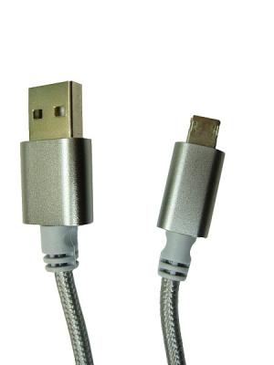 Кабель 2 в 1 USB - Lightning 8pin+micro USB, 1,0м, Орбита KM-33, 2А, контакты вниз, белый***