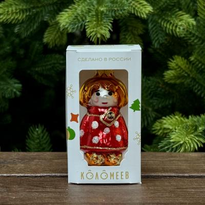 Игрушка ёлочная, 1шт. 9см. Домовой