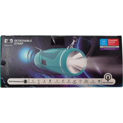 Активная колонка BOROFONE BR7 (FM/AUX/USB/microSD/BT/TWS/фонарь), бирюза***