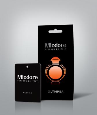 Ароматизатор картонный MIODORE Olympea (по мотивам Olympea (Paco Rabanne))