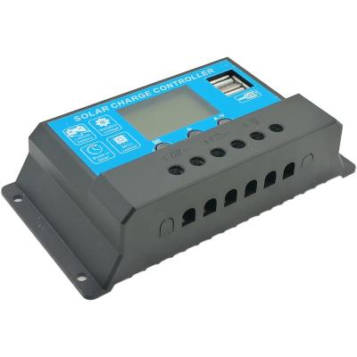 Контроллер заряда JUTA DY2024DU 20A (12/24В) LED, ШИМ
