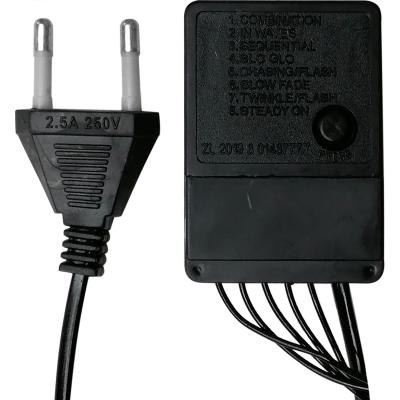 Гирлянда нитевая, 50м, 240LED, син. пуля, Ч.П. LX-143