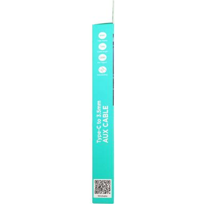 Jack 3,5mm - TYPE-C 1,0м, HOCO UPA17, черный