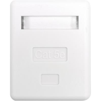 Розетка компьютерная AVS RJ-45 кат.5e внешняя, 1 порт