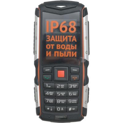 Мобильный телефон teXet TM-513R защищенный, черно-оранжевый*