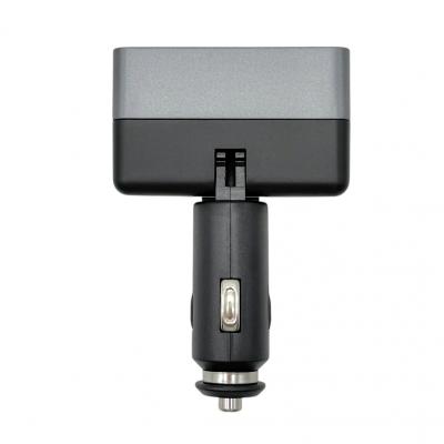 Разветвитель прикуривателя, 1 гнездо+1xUSB+2USB-C, HOCO Z65A, черный