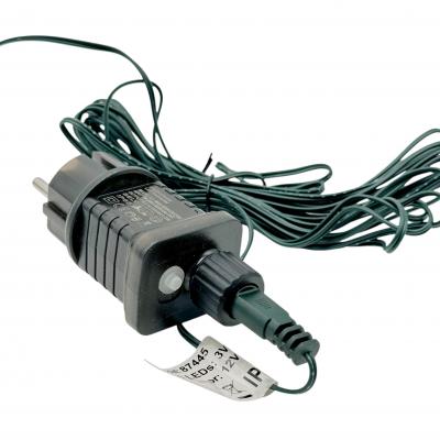 Гирлянда провол. 6м, 240LED, т.бел. капли микро, 8 функций, Luca Snake Light /87445/