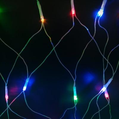 Гирлянда сетка, 2,0м/2,0м, 144LED, RGB, П.П., LX-32 / LX-18