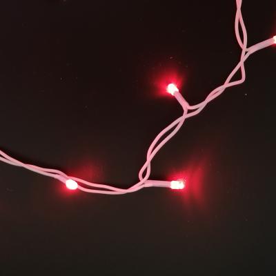 Гирлянда дождь, уличная, 3,0м/3,0м, 600LED, красн. бел., Б.П., LX-29