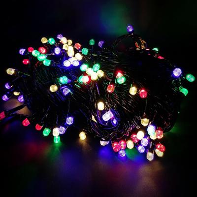 Гирлянда нитевая уличная, 50м, 240LED, 8мм RGB Ч.П. LX-280