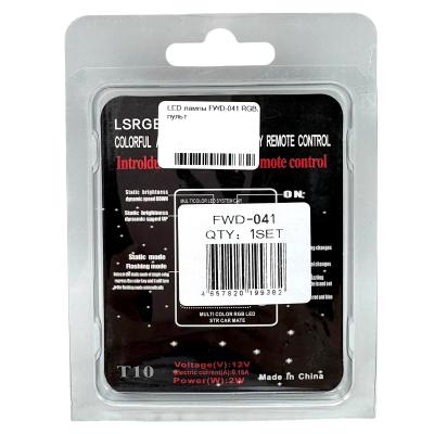 LED лампы FWD-041 RGB, пульт
