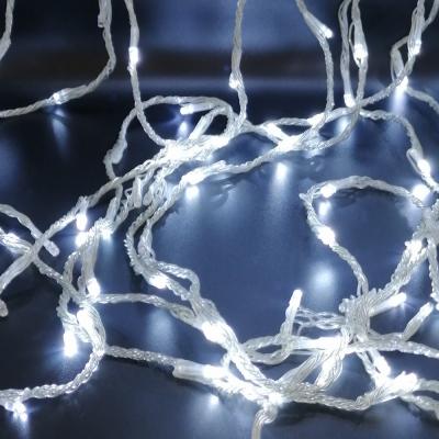 Гирлянда дождь/штора, 2,0м/2,0м, LED, бел.