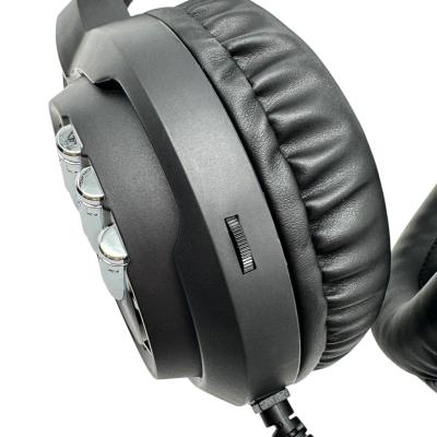 Игровая гарнитура Smartbuy GUNNER, подсветка, кабель 1,8м, 2х3,5мм+USB, черный (SBHG9800)