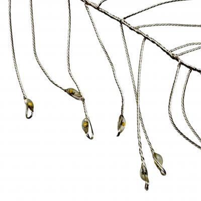 Гирлянда провол. 9м, 1440LED, т.бел. кластер, 8 функций, Luca Snake Light /87641/