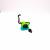 Беспроводные наушники HOCO EW33 Interstellar, Bluetooth, в кейсе, зеленый