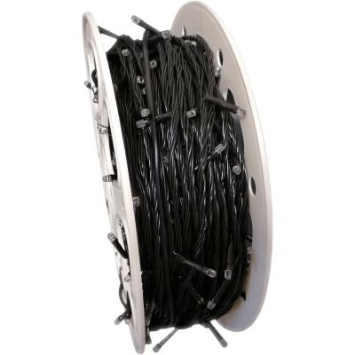 Гирлянда катушка, 100м, 480LED, 5mm, граненый, бел. LX-126