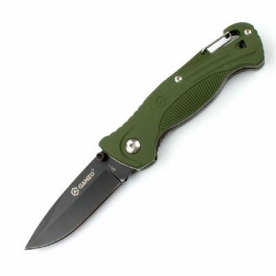 Нож складной Ganzo G611GR, туристический, зеленый