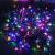 Гирлянда нитевая уличная, 20м, 160LED, RGB/2 LED мерц, Ч.П. LX-220
