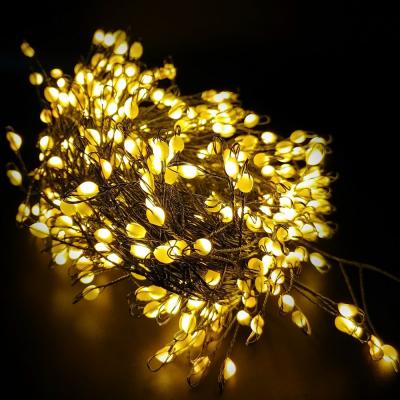 Гирлянда провол. 10м, 400LED, т.свет. капли макро, 8 функций, Luca Snake Light /87649/