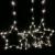 Гирлянда бахрома, LED, жёлт. звезды, LX-3-1