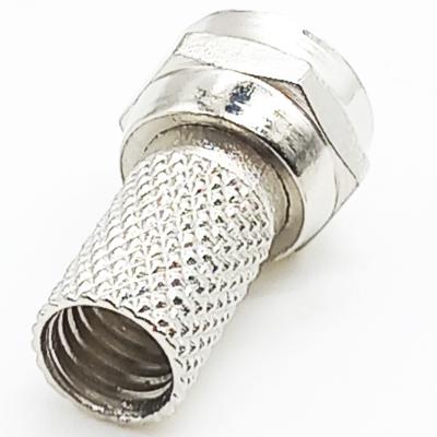 Штекер F под RG59 20мм (цинк-никель)