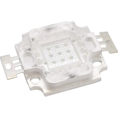 Светодиод 10W синий (Uпит=10-12V, 900mA, 700lm) 