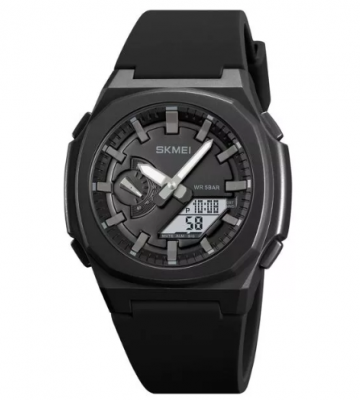 Часы наручные Skmei 2091черный-серый-белый  (black-grey-white)