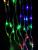 Гирлянда водопад, 3,0м/3,0м, 280LED New RGB, П.П. LX-258