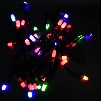 Гирлянда нитевая, 4м, 40LED, RGB, КОЛПАЧКИ, Ч.П. LX-3-31