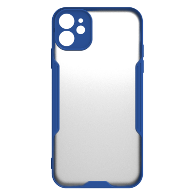 Чехол-накладка iPhone 12 mini, More choice Silicone BLEB (Dark Blue)