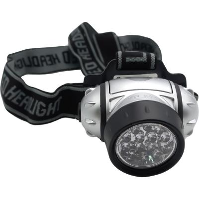 Фонарь налобный Ultraflash "HEADLITE"LED5352 ( 14LED, 4 реж., 3хR03, пласт.) металлик**