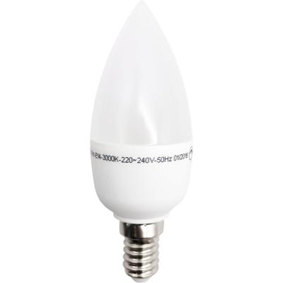 LED лампа C37D/7W/3000/E14, Smartbuy, диммируемая