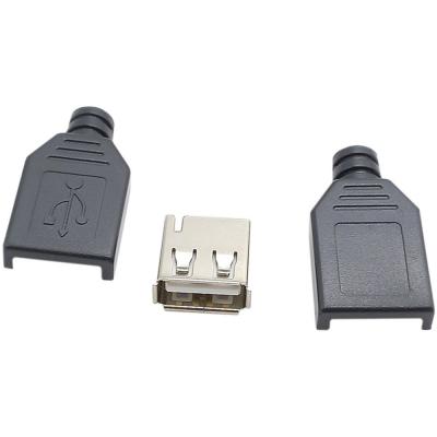 Гнездо  USB на кабель