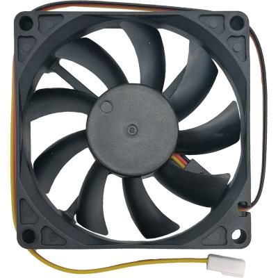 Вентилятор Gembird D8015SM-3, 80х80х15, втулка, 3pin, провод 30см