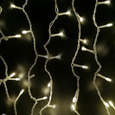 Гирлянда дождь, уличная, 2,0м/2,0м, 400LED, т.бел., Б.П., LX-22/LX-42