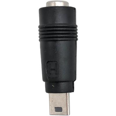 Переходник питания гн.5,5*2,1 х miniUSB