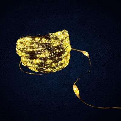 Гирлянда провол. 30м./300led, РОСА теплый. З.П. LX-520