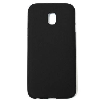 Чехол-накладка iPhone 7/8/SE2, TPU силикон матовый, чёрный 