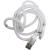 Кабель USB - Lightning 8pin, 1,0м, Smartbuy, 3A, самосвор. (iK-512mag)***