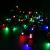 Гирлянда рисинка, 5м, 100LED, RGB, черный провод 