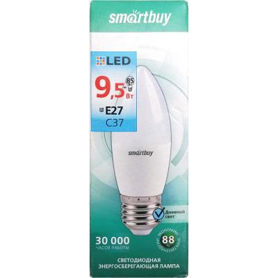 LED лампа C37/9,5W/4000/E27, Smartbuy	