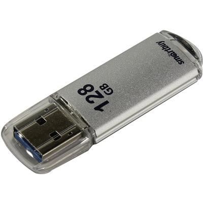 USB 3.0 накопитель Smartbuy 128GB V-Cut Silver, серебро (SB128GBVC-S3)