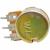 Резистор переменный 3pin, 1K, (d-17 мм, резьба М7, Вал d-6 мм)