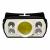 Фонарь налобный MH-210, 4*XPG LED+COB, встр. акб, Type-C