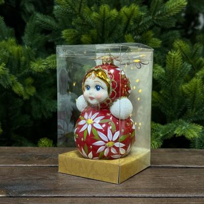 Игрушка ёлочная, 1шт. 12см. Неваляшка /ФУП4-2432
