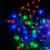 Гирлянда бахрома, 3,0м, LED, 8 звезд 2 льдинки 2 снежинки , RGB, LX-39