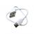 Беспроводные наушники HOCO EW91, bluetooth, в кейсе, белый