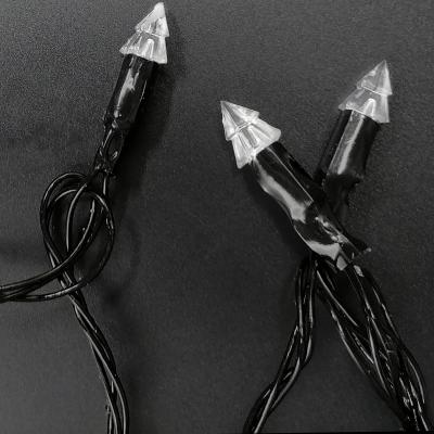 Гирлянда нитевая, 4м, 40LED, RGB, Ёлки мал, Ч.П.
