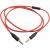 Jack 3,5mm - Jack 3,5mm 1,0м stereo HOCO UPA12 Series (with Mic), красный
